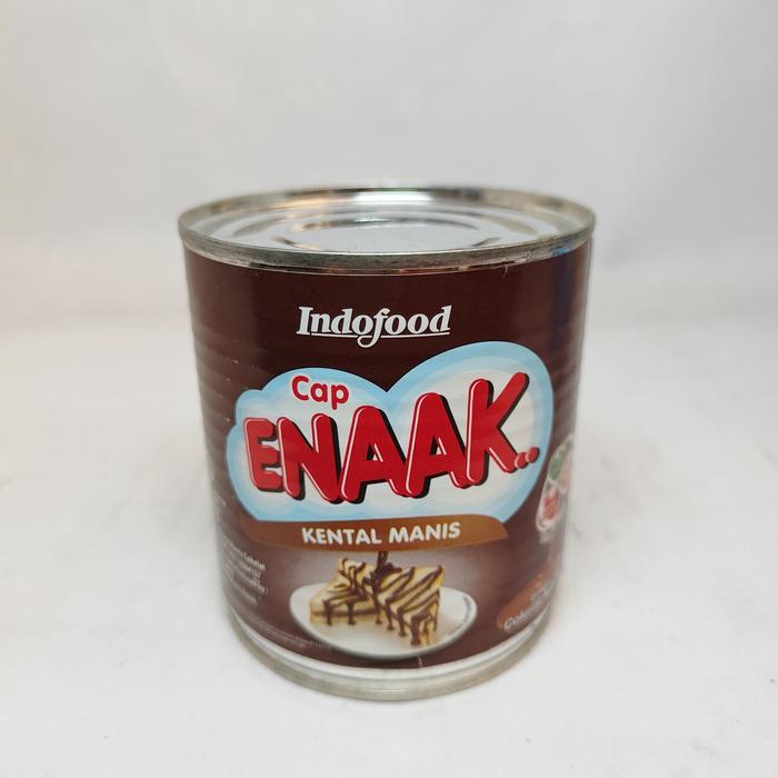 Gambar Cap ENAAK Susu Krimer Kental Manis 370 gr - Cokelat dari KOELINERIA undefined Tokopedia
