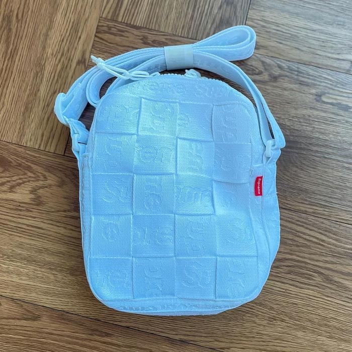 Woven Bag Supreme Blue Shoulder Bag Jual Supreme Woven Shoulder