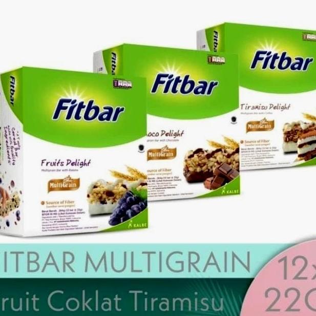 Gambar Ready Fitbar Snack Sehat Rendah Kalori 12 pcs - choco, 20 Gr dari RDH store 82 undefined Tokopedia
