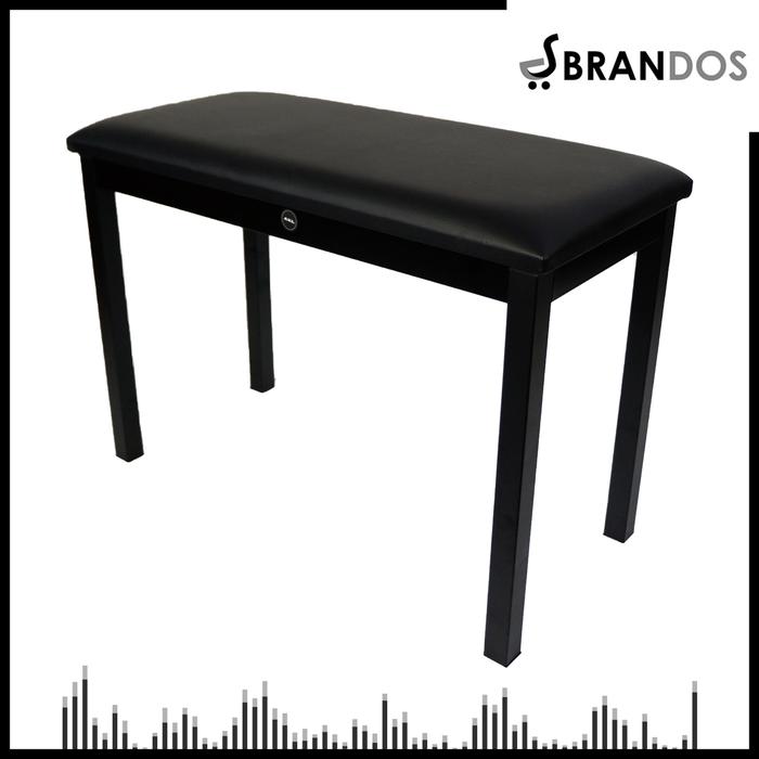 Gambar Kursi Piano 4 Kaki Lemari Tempat Buku Chair Busa Kuat Besi KK-500 - Single dari Brandos undefined Tokopedia