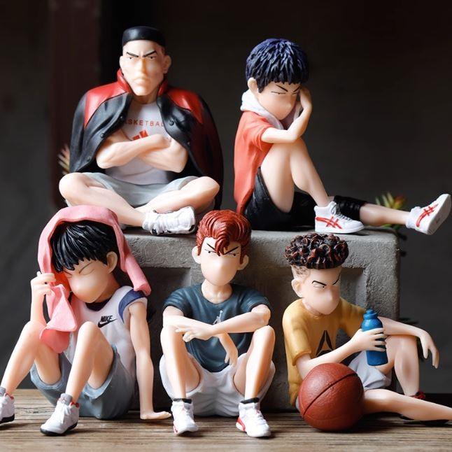 Gambar Action Figure Mainan Pemain Basket Slamdunk Hanamichi Sakuragi Set 5 - Slam Dunk Duduk dari Space Grosir undefined Tokopedia