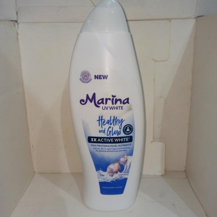 Gambar Marina UV White Hand Body Lotion 460ml - Biru dari Toko M.Ali undefined Tokopedia