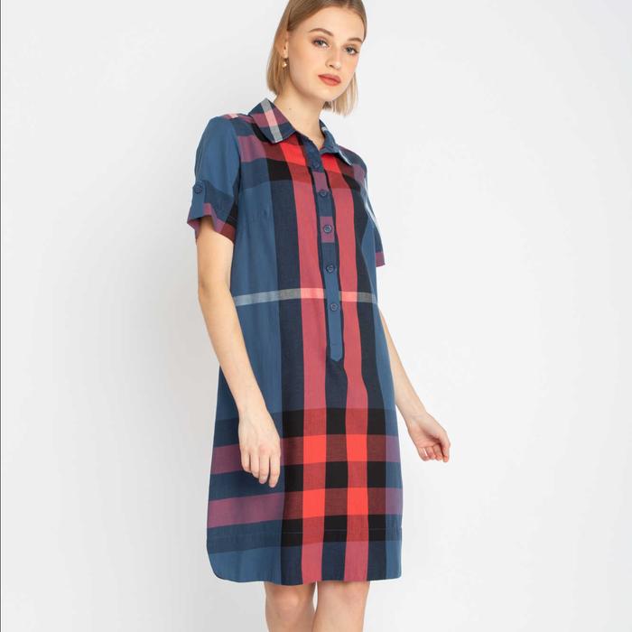 Gambar *Ready Stok* N2 - Dress Katun 28366 - Biru, M dari Sisters Fashion Group undefined Tokopedia