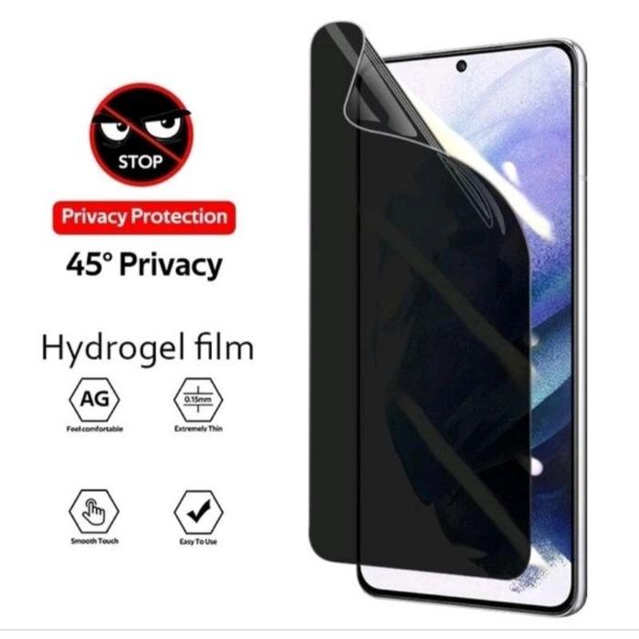 Jual [TERLARIS] Hydrogel jelly anti spy privacy matte Xiaomi Poco