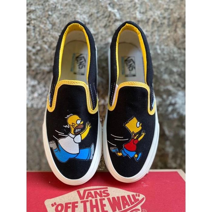 Gambar sepatu vans slip on moma - Simpsons, 36 dari DEFENDER. ID undefined Tokopedia