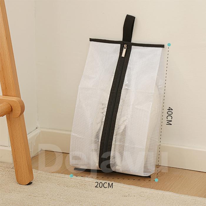 Gambar DEJAVU Tas Sepatu Anti Debu Tas Travel Penyimpanan Sepatu HSB235 - S-Transpan dari Dejavu_NEW undefined Tokopedia