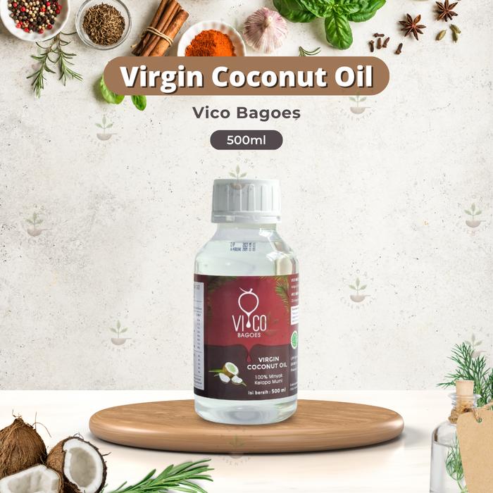 Gambar Vico Bagoes 500ml - VCO Virgin Coconut Oil Minyak Kelapa 500 ml - Vico Bagoes dari Alora Essential undefined Tokopedia