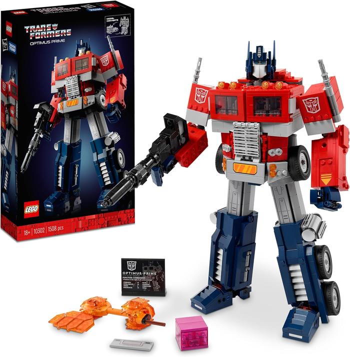 Gambar LEGO Transformers 10302 Optimus Prime dari Baswara Toys undefined Tokopedia