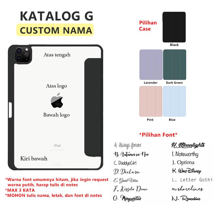 Gambar iPad Mini 4 5 2019 CUSTOM Smart Flipcase Case Sarung Kesing Aesthetic - CUSTOM NAMA, ICE BLUE dari Maxxi Computer undefined Tokopedia