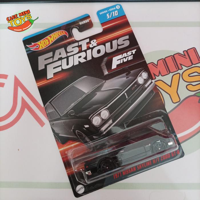 Jual HOT WHEELS FAST FURIOUS 1971 NISSAN SKYLINE H/T 2000 GTR (WAVE 3 ...