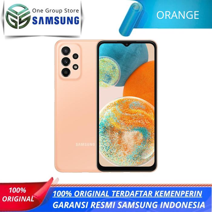 Gambar SAMSUNG GALAXY A23 5G 8/128GB GARANSI RESMI SEIN INDONESIA - Orange dari One Group Store undefined Tokopedia