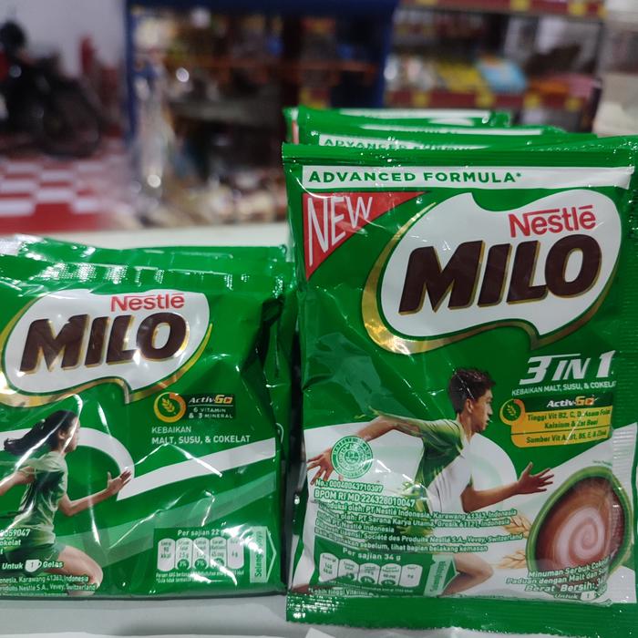 Gambar milo 3in1 sachet - Milo 22gr dari Anugerah Limboto undefined Tokopedia