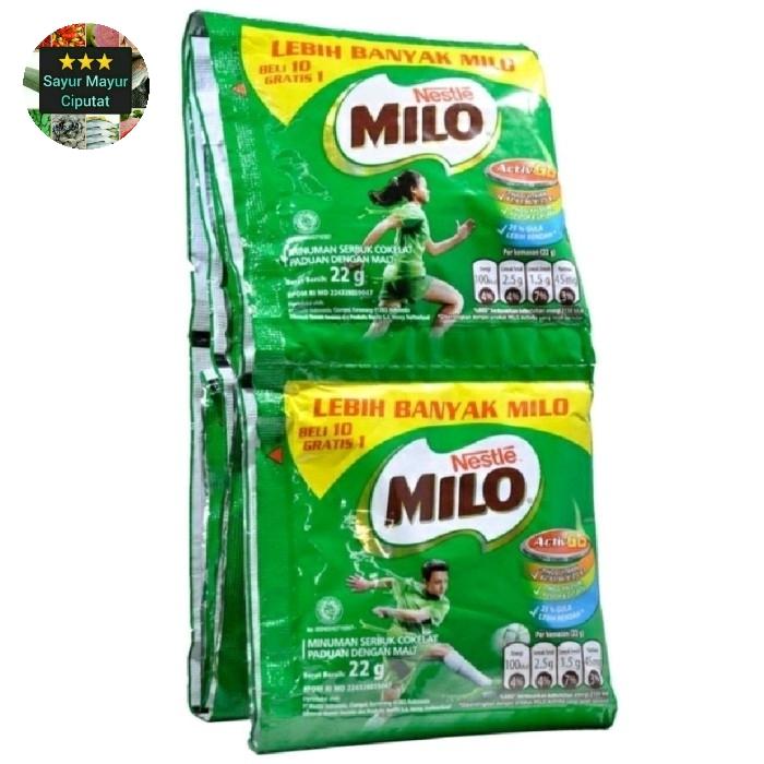 Gambar SUSU MILO SACHET/ RENCENGAN - Milo 3 IN 1 dari Bintang sayur mayur ciputat undefined Tokopedia