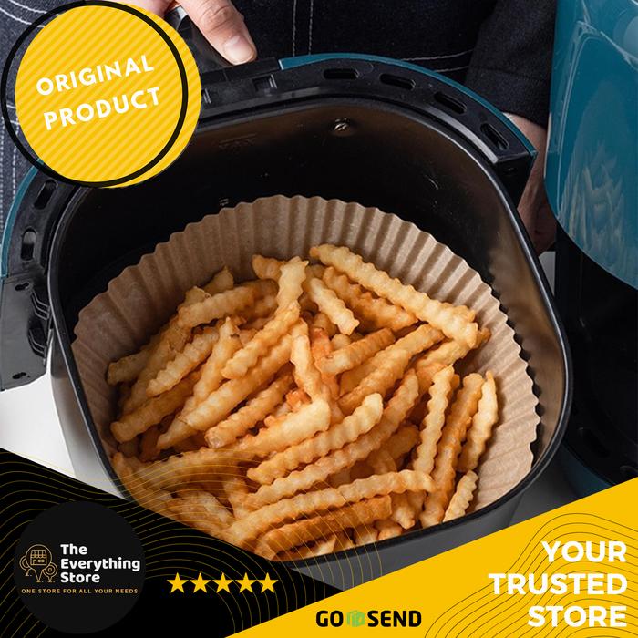 Gambar 50pcs Kertas Alas Panggangan Bbq / Oven Air Fryer Ukuran 20cm - 20 CM, Isi 50 PCs dari TheEverythingStoreID undefined Tokopedia
