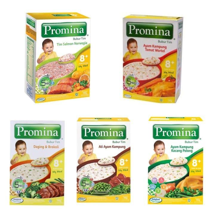 Gambar PROMINA BUBUR TIM 8+ 100 G - DAGING&BROKOLI dari Rainbow Babyshop Palembang undefined Tokopedia