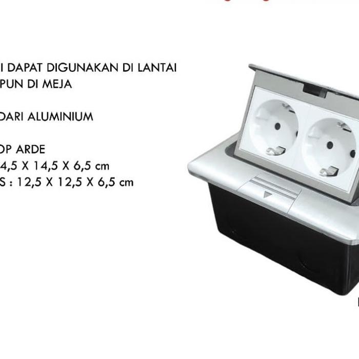 Gambar stopkontak lantai isi 2bh Stopkontak Arde legrand - CINA SK+SK dari Sinar Surya LTC undefined Tokopedia