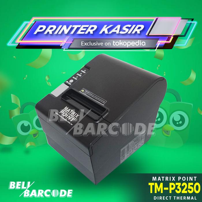 Gambar PRINTER KASIR THERMAL MATRIX POINT TMP-3250 - TMP3250 USE AUTO CUTTER - TMP.3250 dari Beli Barcode Surabaya undefined Tokopedia