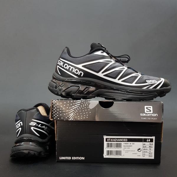 Gambar Sepatu Salomon XT 6 S LAB Lunar Rock | Sepatu Gunung Tracking Hiking - Gray Black, 45 dari Top Seller28 undefined Tokopedia