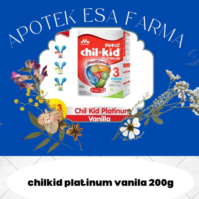Gambar Morinaga Chil Kid Platinum Vanila 200g Susu Formula Pertumbuhan Anak dari Apotek Esa Farma undefined Tokopedia