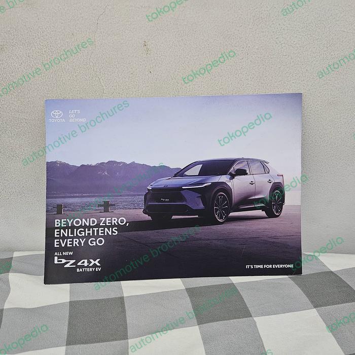Jual brosur katalog mobil toyota bz4x 2022 leaflet - Kota Surabaya ...