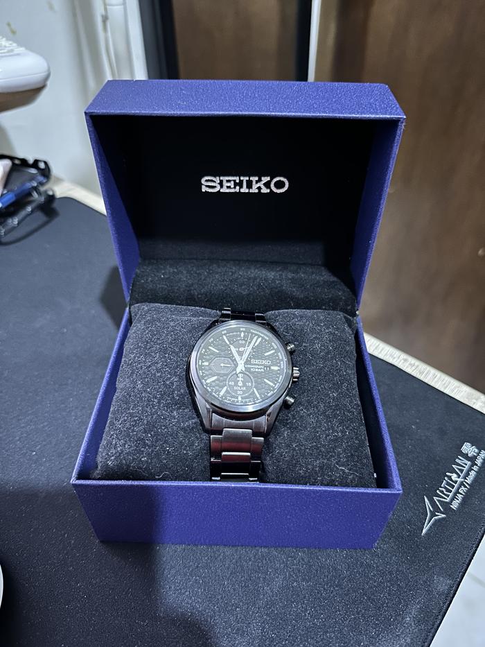 Seiko Alpinist SEIKO Recraft SSC385 V176 Solar Mens Watch