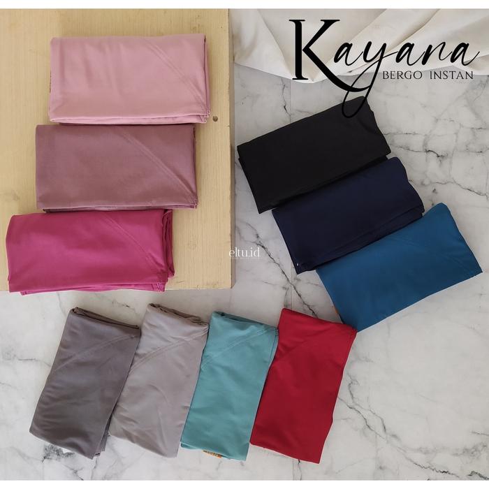 Gambar Hijab Instan /Jilbab Bergo Eltu /Bergo Belah Tengah /Kayana Bergo Eltu - Pink dari Agen Elzatta Hijab undefined Tokopedia