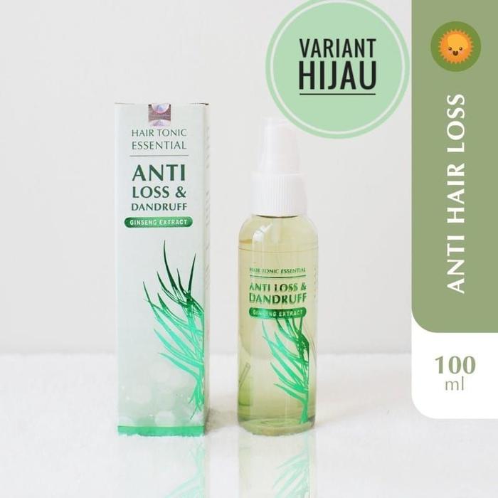Gambar Hair Tonic Essential Ginseng Extract Anti Hair Loss dan Hair Grow BPOM - Hijau dari Wakakids undefined Tokopedia