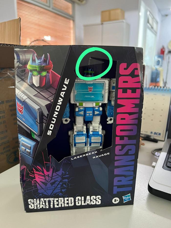 Gambar TRANSFORMERS Generations Shattered Glass Soundwave Laserbeak Ravage - Tidak Sempurna dari Master of Toys undefined Tokopedia
