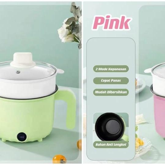 Gambar Panci Listrik Serbaguna / Panci Elektrik Low Watt Portable - WB Panci Random, Bubble dari Mrlion undefined Tokopedia