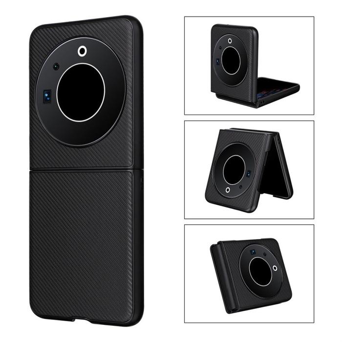 Gambar Carbon Texture Case Tecno Phantom V Flip 5G - Hitam dari Asia Central undefined Tokopedia