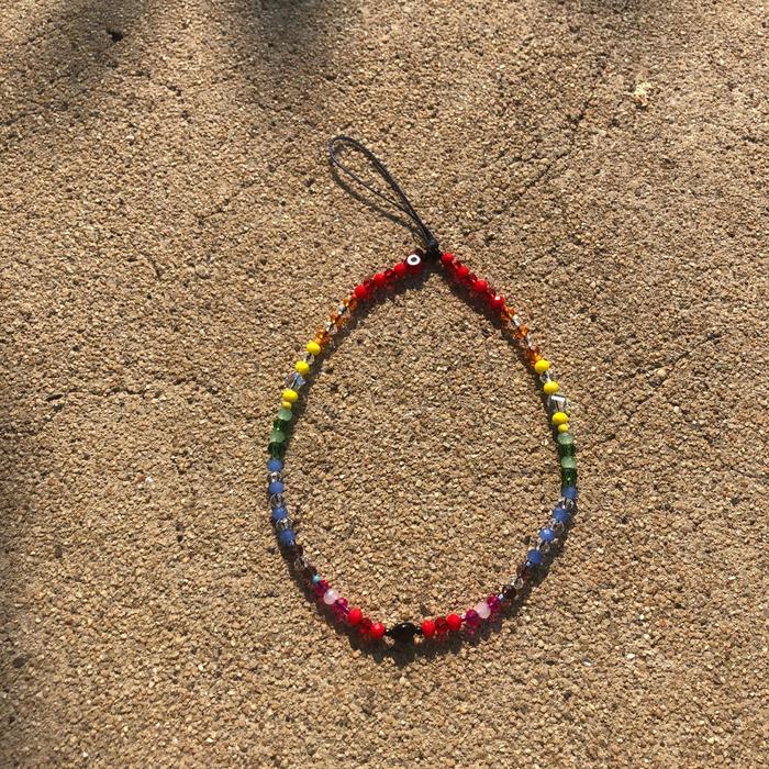 Gambar Over the Rainbow Wristlet Phone Strap dari Hemas Studio undefined Tokopedia
