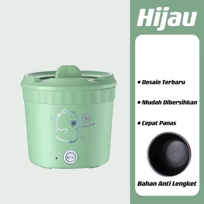 Gambar Panci Listrik Serbaguna / Panci Elektrik Low Watt Portable - MagicComHijau, Bubble dari Mrlion undefined Tokopedia