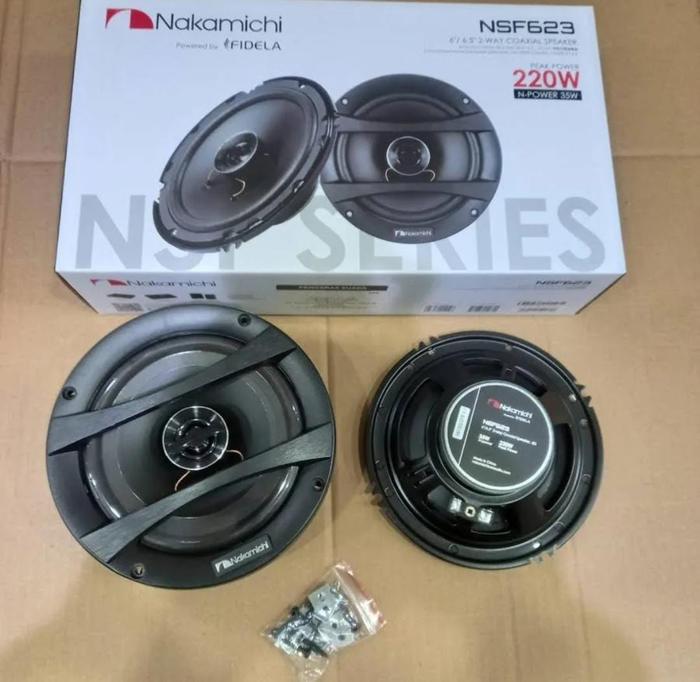 Gambar Nakamichi Speaker Coaxial NSF623 - Dinasti Audio dari Dinasti audio 13 undefined Tokopedia