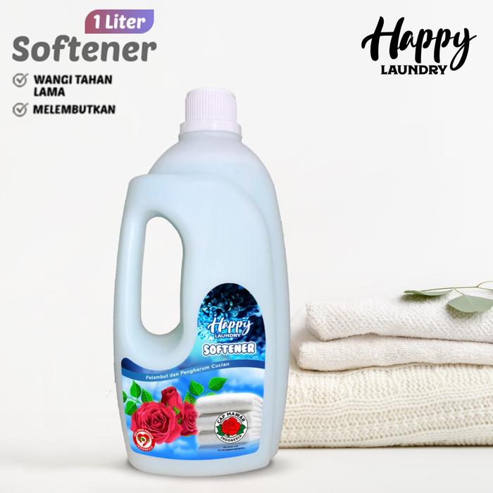 Gambar Happy Laundry Softener Premium Best 1 Liter (Pilih Variant) - Biru dari TuriShop Market undefined Tokopedia