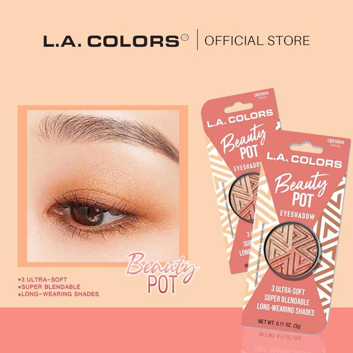 Gambar LA Colors Beauty Pot Eyeshadow - Trifenca dari LA Girl Indonesia Kota Administrasi Jakarta Barat Tokopedia