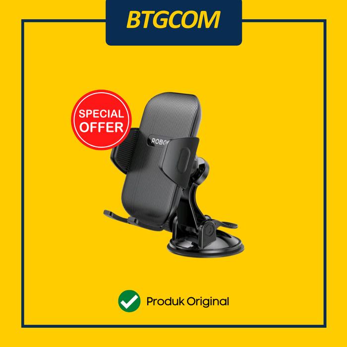 Gambar ROBOT RT-CH22 CAR PHONE HOLDER MOBIL UNIVERSAL ROTASI 360° ANTI SHAKE dari btgcom undefined Tokopedia