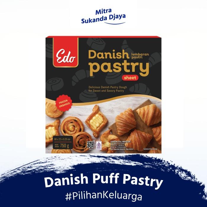 Gambar EDO DANISH PASTRY SHEET / DANISH PASTRY / DANISH PASTRY SHEETS 750GR dari Michasslicebeef undefined Tokopedia