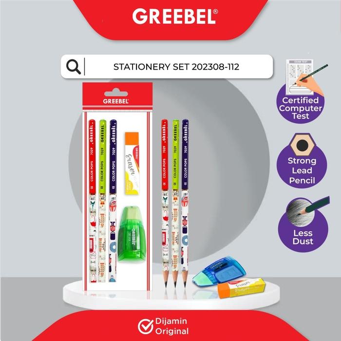 Gambar Greebel Stationery Set 202308-112 / Paket alat tulis set dari Angsana Stationery undefined Tokopedia