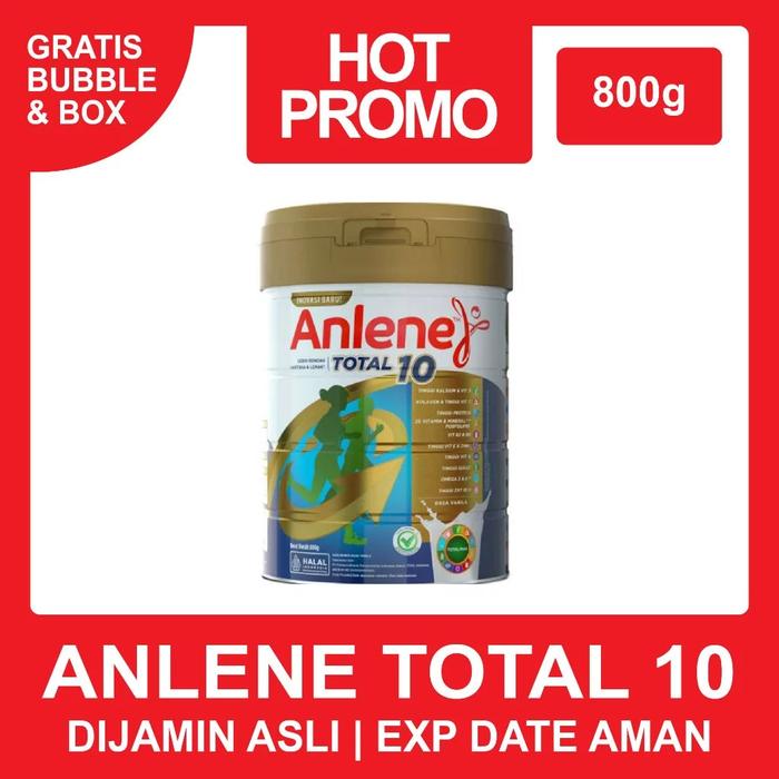 Gambar Anlene Total 10 800gr Susu Bubuk Dewasa Vanila - 400gr dari A2Z KOSMETIK ONLINE SHOP undefined Tokopedia