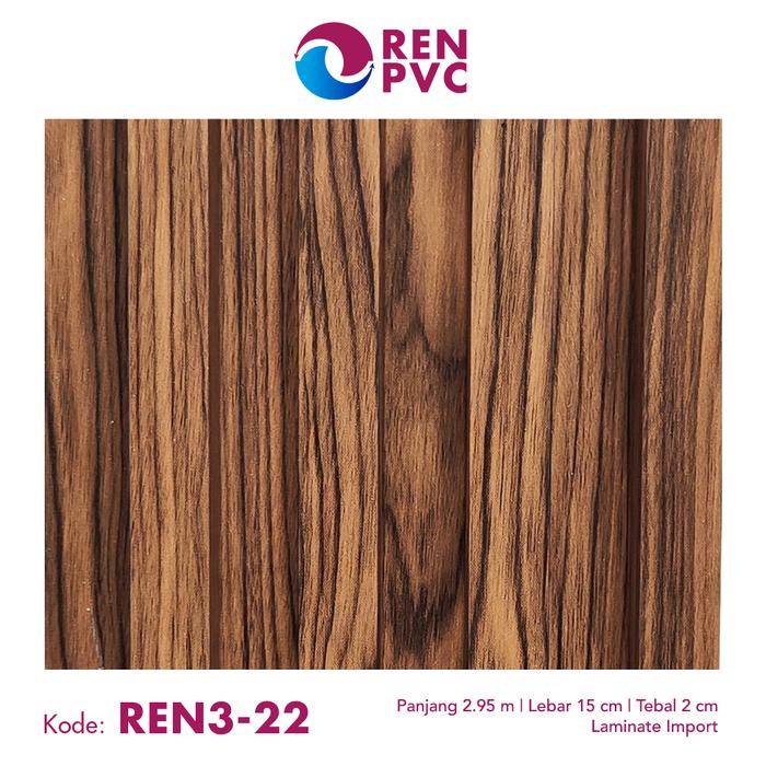 Gambar REN PVC - Wall Panel WPC | 3D Wood Panel WPC 2CM - REN3-22 dari RAJAWALI INTERIOR undefined Tokopedia