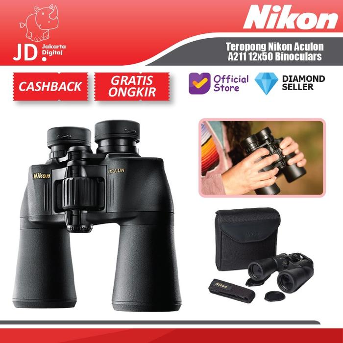 Teropong Nikon Nikon Aculon A211 8x42 Binoculars Promo