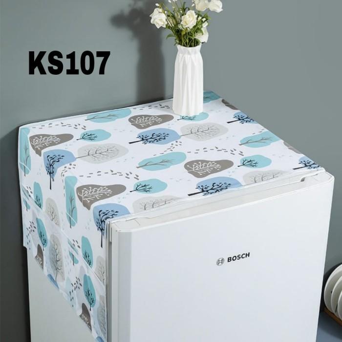 Gambar Sarung Kulkas Motif - Cover Kulkas Waterproof - Pohon Warna dari Aurel Babyshop undefined Tokopedia