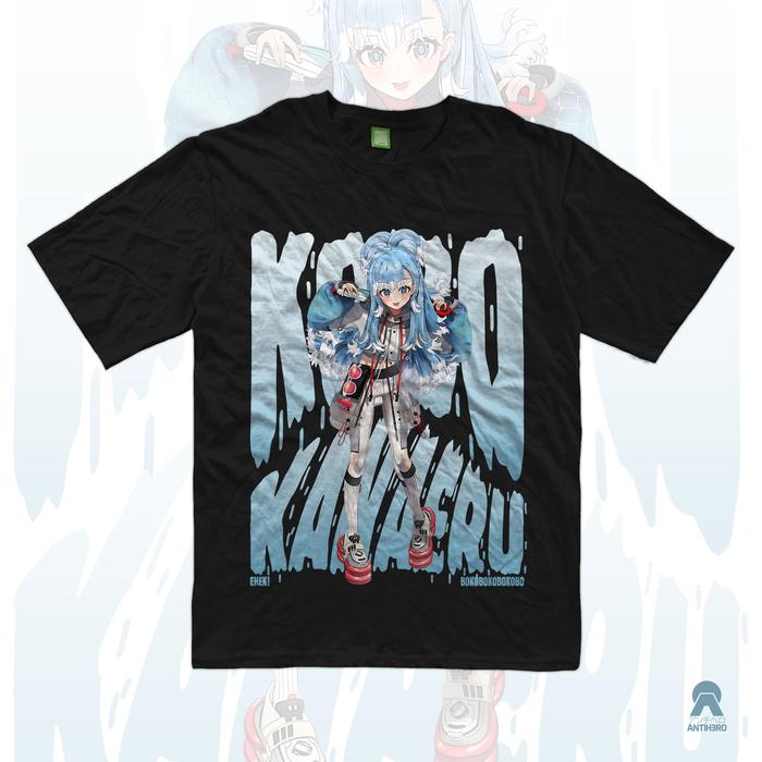 Gambar T-Shirt Kobo Kanaeru Kobra Kobokerz Hololive Holo ID Baju Kaos Vtuber - Hitam, 3XS dari Antihero Cloth undefined Tokopedia