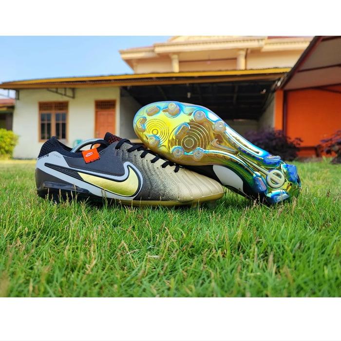 Sepatu Nike Nike Tiempo Legend Elite Black Gold Nike Tiempo Legend