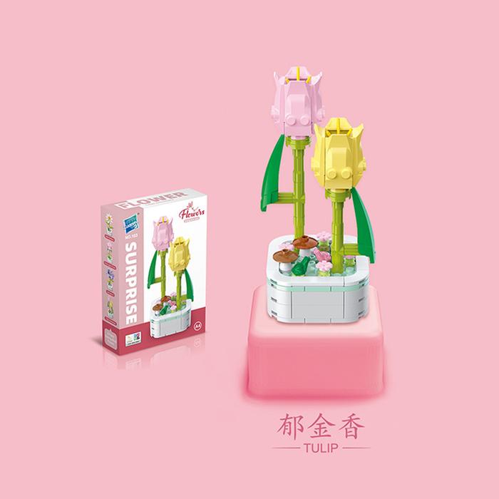 Gambar Lego Bunga Kecil - Tulip dari Jaya Multi Kreasi undefined Tokopedia