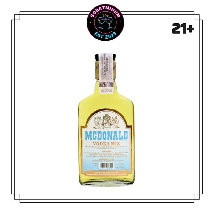 Gambar McDonald Vodka Mix 180ml - Sobat Minum dari Sobat Minum Sidoarjo undefined Tokopedia