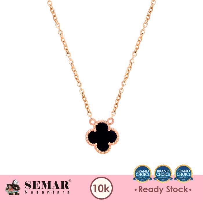 Gambar Kalung Emas Black Clover Gold 10K Semar Nusantara - 1 Black Clover dari Semar Nusantara undefined Tokopedia