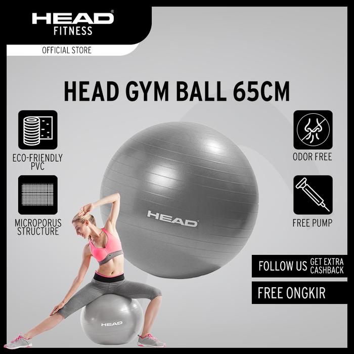 Gambar Head Gym Ball / Yoga Ball / Alat Yoga - 65cm  dari Bodimax Indonesia undefined Tokopedia