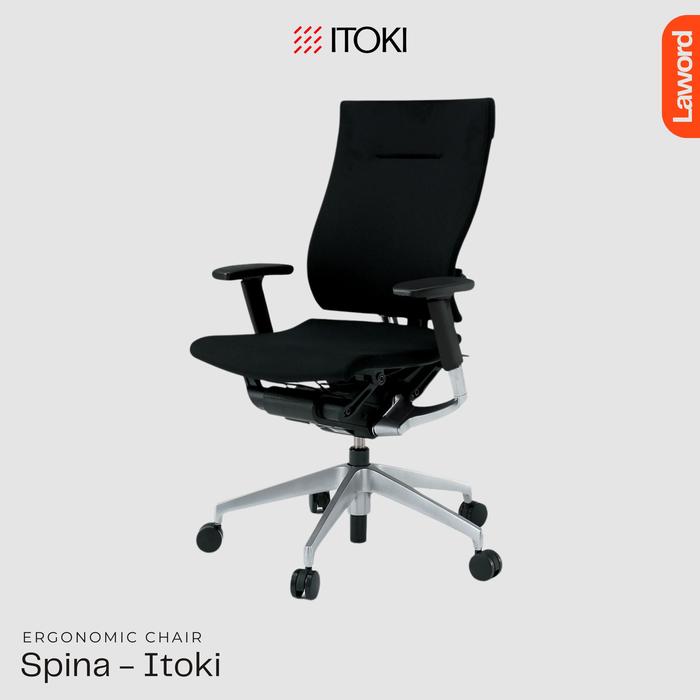 Gambar Spina by Itoki - Ergonomic Chair - Kursi Kantor - Kursi Gaming / Kerja - Photo 1 dari Laword undefined Tokopedia