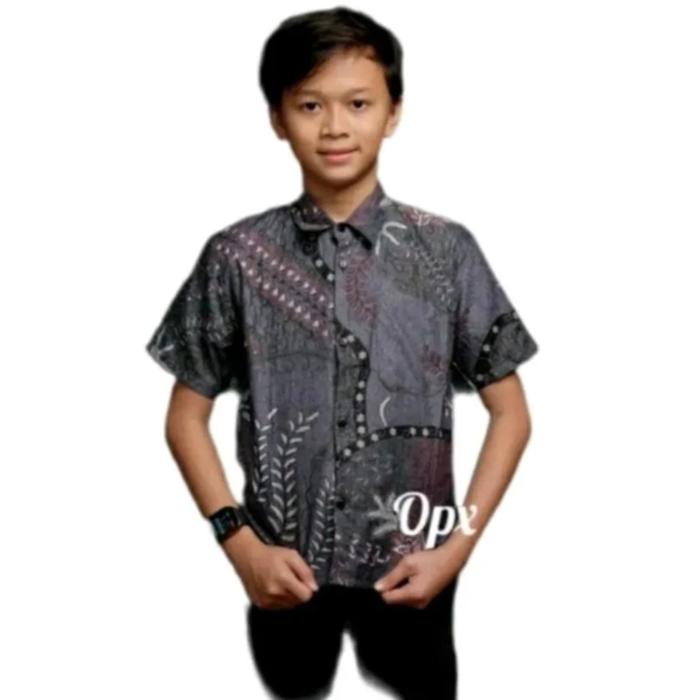 Gambar IB BATIK ANAK-ANAK USIA 1- 13THN, BAJU BATIK ANAK PREMIUM. - baroon maroon, M dari IDABATIKK BEKASI undefined Tokopedia